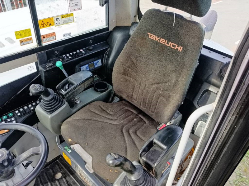 Excavadora de ruedas Takeuchi TB 295 W mobiele graafmachine mobile excavator: foto 15