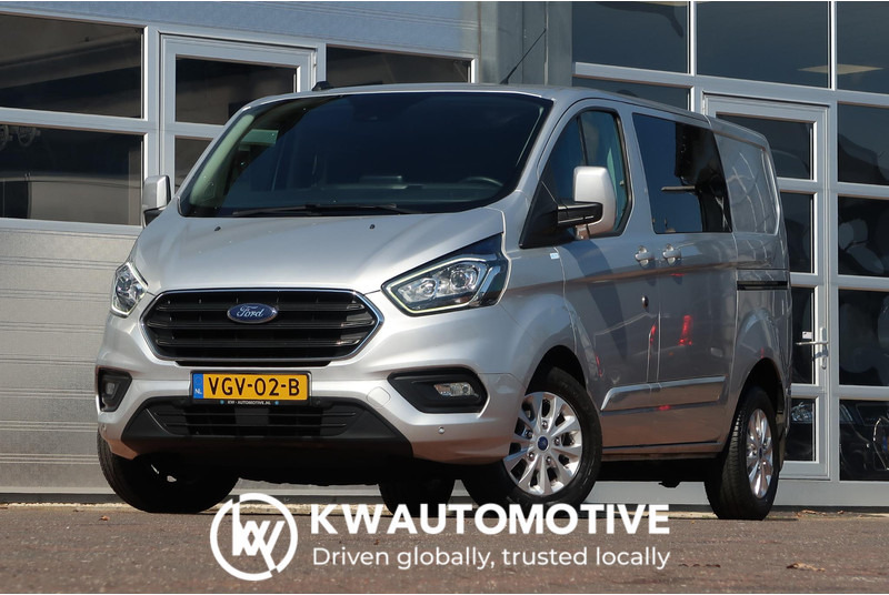 Ford Transit Custom 300 2.0 TDCI L1H1 Limited DC AUT/ LED/ CAMERA/ 2X DEUR/ CRUISE/ AIRCO/ TREKHAAK - Furgoneta pequeña, Furgoneta combi: foto 1 Ford Transit Custom 300 2.0 TDCI L1H1 Limited DC AUT/ LED/ CAMERA/ 2X DEUR/ CRUISE/ AIRCO/ TREKHAAK - Furgoneta pequeña, Furgoneta combi: foto 1