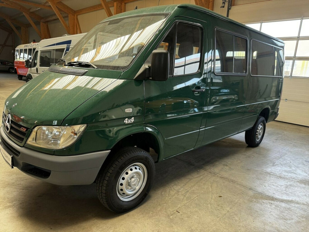 Mercedes-Benz Sprinter 313 CDI 4x4 Allrad Untersetzung 1A! - Cámper: foto 4 Mercedes-Benz Sprinter 313 CDI 4x4 Allrad Untersetzung 1A! - Cámper: foto 4