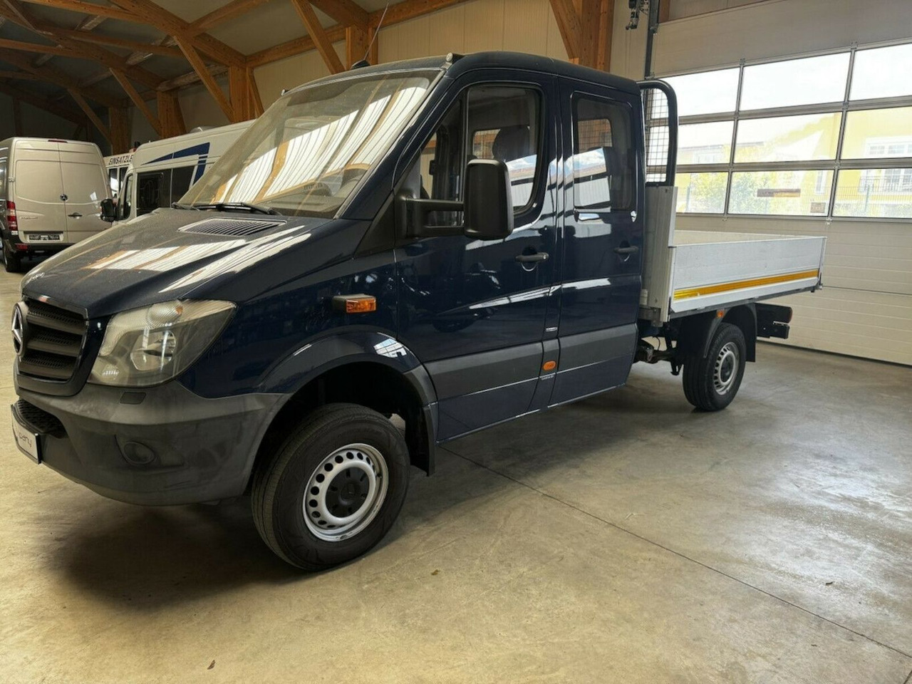 Mercedes-Benz Sprinter 313 CDI Doka 4x4 Autom. AHK 3.5t - Furgoneta caja abierta, Furgoneta combi: foto 1 Mercedes-Benz Sprinter 313 CDI Doka 4x4 Autom. AHK 3.5t - Furgoneta caja abierta, Furgoneta combi: foto 1