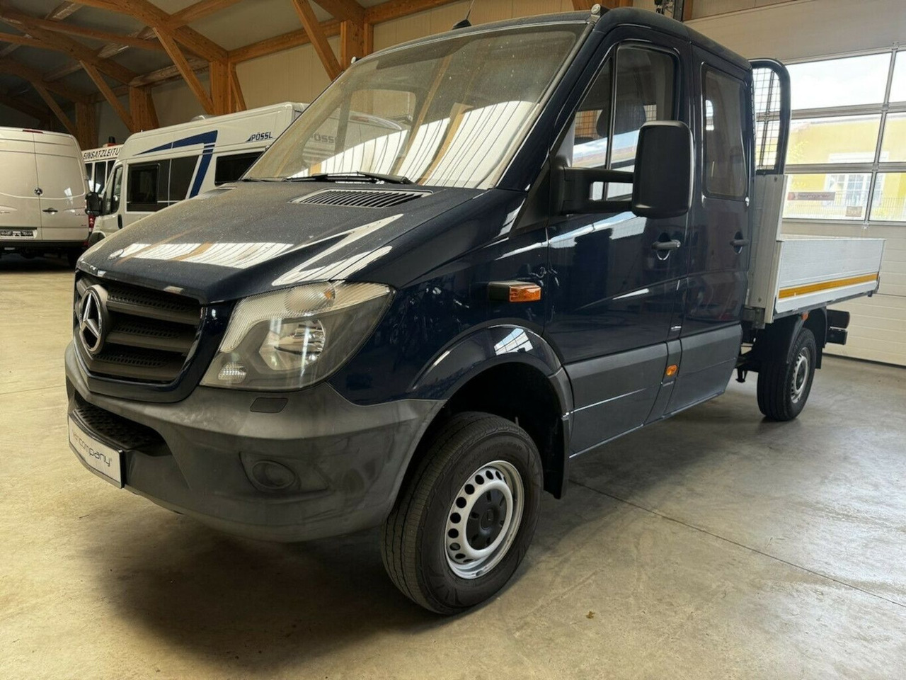 Mercedes-Benz Sprinter 313 CDI Doka 4x4 Autom. AHK 3.5t - Furgoneta caja abierta, Furgoneta combi: foto 2 Mercedes-Benz Sprinter 313 CDI Doka 4x4 Autom. AHK 3.5t - Furgoneta caja abierta, Furgoneta combi: foto 2