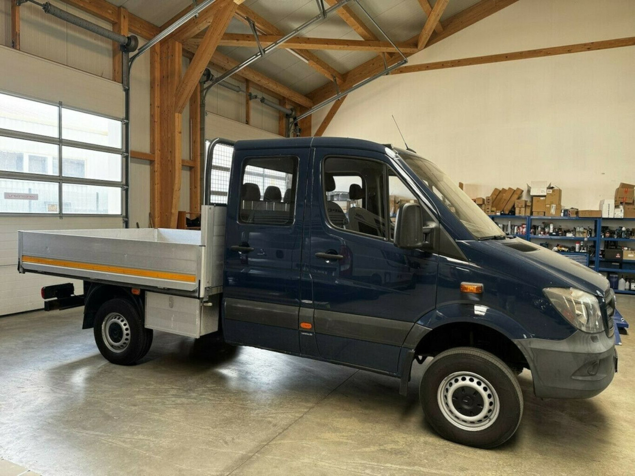 Mercedes-Benz Sprinter 313 CDI Doka 4x4 Autom. AHK 3.5t - Furgoneta caja abierta, Furgoneta combi: foto 1 Mercedes-Benz Sprinter 313 CDI Doka 4x4 Autom. AHK 3.5t - Furgoneta caja abierta, Furgoneta combi: foto 1