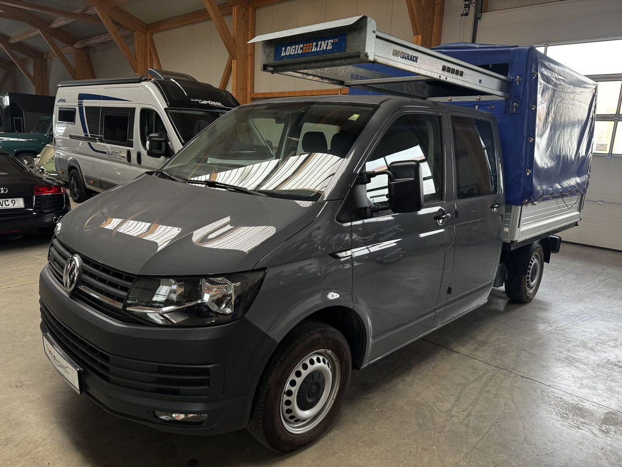 Volkswagen T6 Doka 2.0 TDI 4Motion Plane puregrey - Furgoneta con lona, Furgoneta combi: foto 1 Volkswagen T6 Doka 2.0 TDI 4Motion Plane puregrey - Furgoneta con lona, Furgoneta combi: foto 1