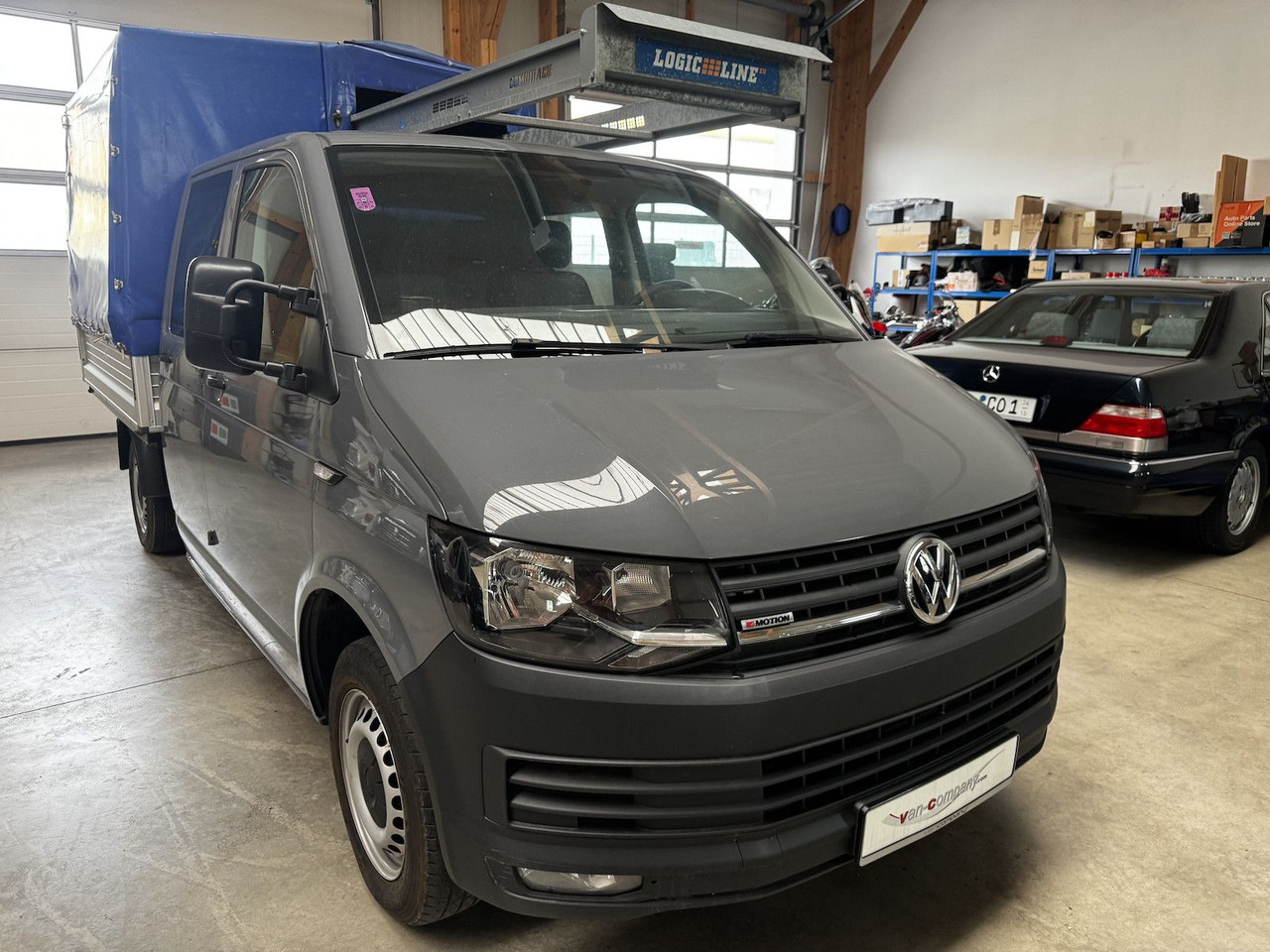 Volkswagen T6 Doka 2.0 TDI 4Motion Plane puregrey - Furgoneta con lona, Furgoneta combi: foto 3 Volkswagen T6 Doka 2.0 TDI 4Motion Plane puregrey - Furgoneta con lona, Furgoneta combi: foto 3
