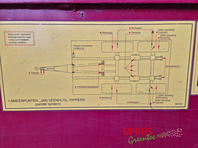 Maquinaria forestal Veenhuis JVK 16000 High tipper: foto 16 Maquinaria forestal Veenhuis JVK 16000 High tipper: foto 16