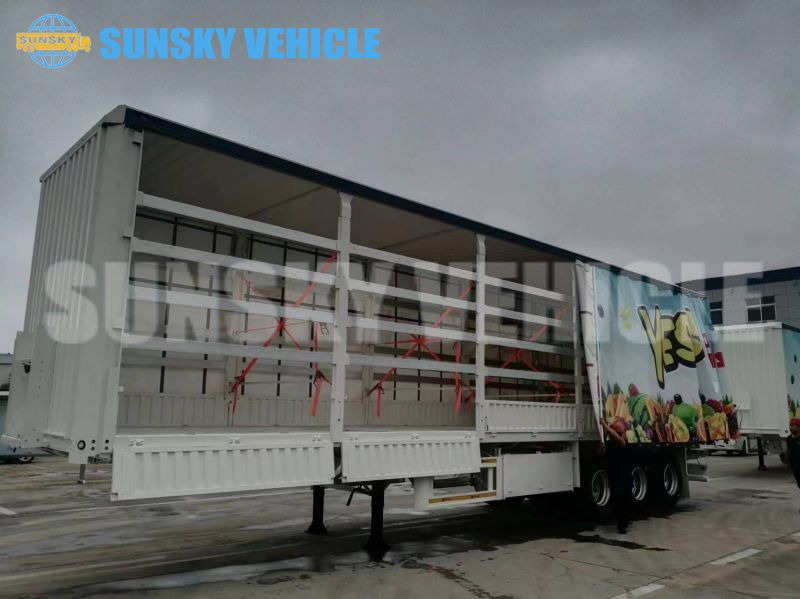 HOWO 13 meters curtain side semi trailer - Semirremolque lona: foto 3 HOWO 13 meters curtain side semi trailer - Semirremolque lona: foto 3