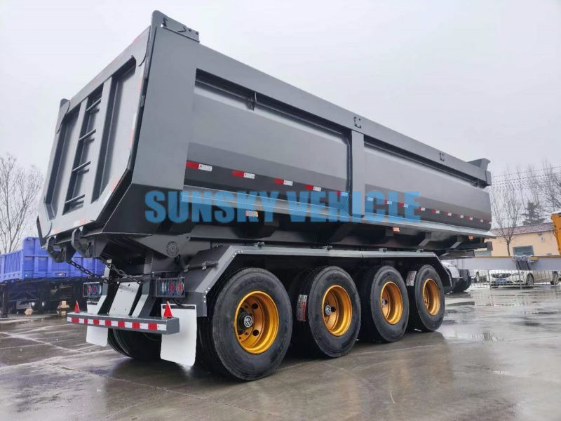 SUNSKY 4-Axle Dump Semi-trailer - Semirremolque volquete: foto 5 SUNSKY 4-Axle Dump Semi-trailer - Semirremolque volquete: foto 5