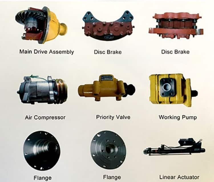 List of XCMG QY50KA truck crane consumable spare parts price - Recambio para Autogrúa: foto 3 List of XCMG QY50KA truck crane consumable spare parts price - Recambio para Autogrúa: foto 3