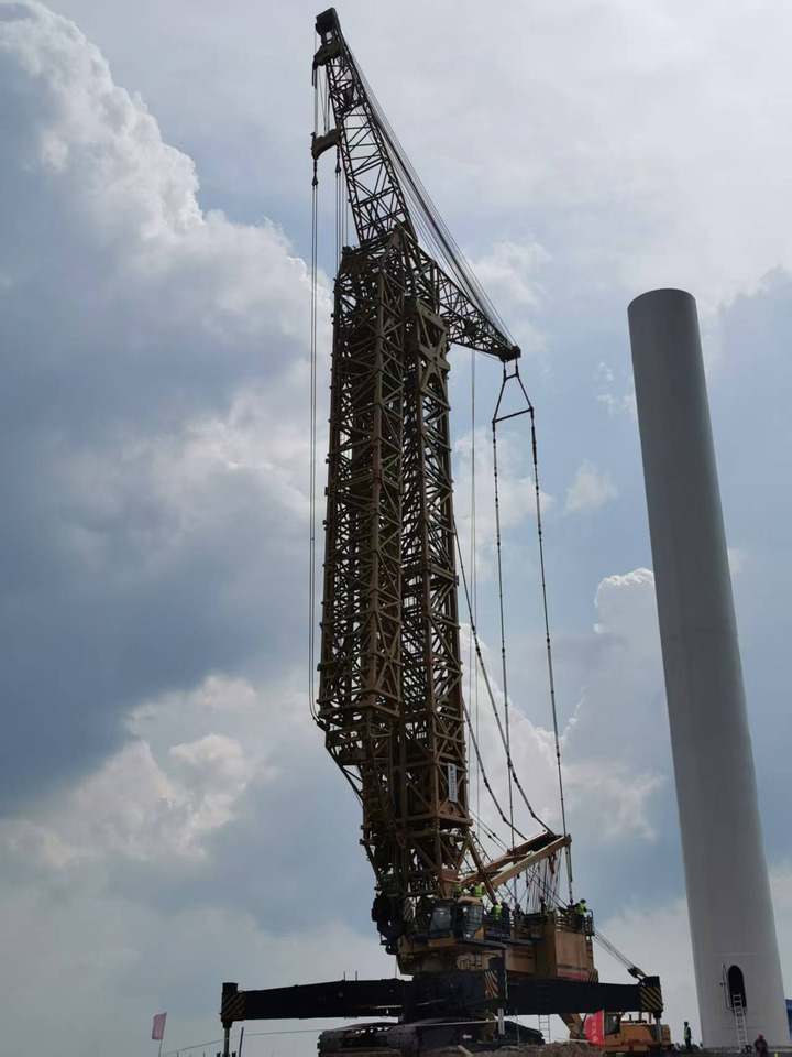 Grúa sobre orugas XCMG Official Construction Mobile Crane XGC2100W 110Ton Used Hydraulic Crawler Crane: foto 6