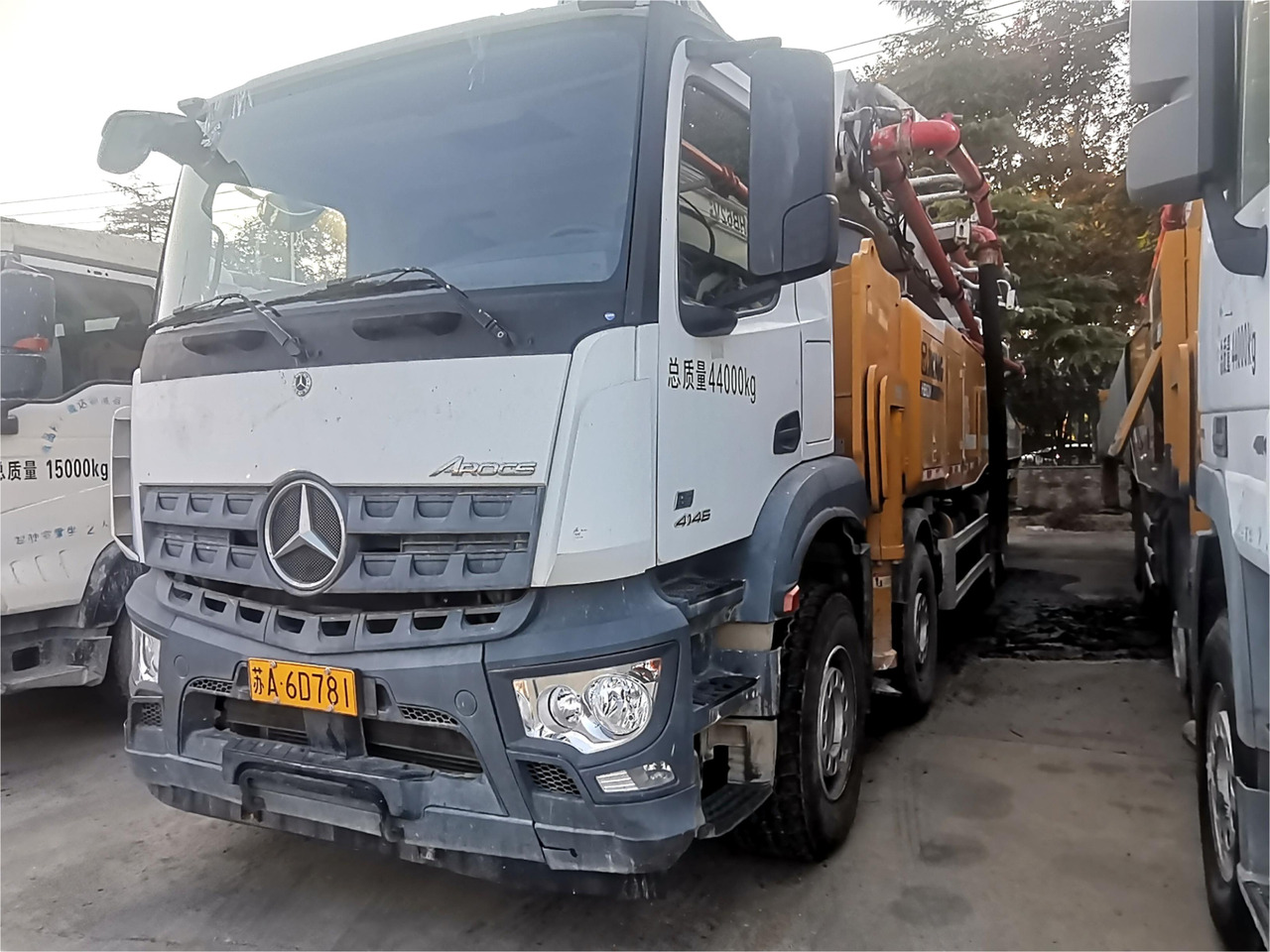 XCMG Official HB62V Second Hand Concrete Pump Truck 62m Truck-mounted Concrete Pump Price - Camión bomba de hormigón: foto 2 XCMG Official HB62V Second Hand Concrete Pump Truck 62m Truck-mounted Concrete Pump Price - Camión bomba de hormigón: foto 2