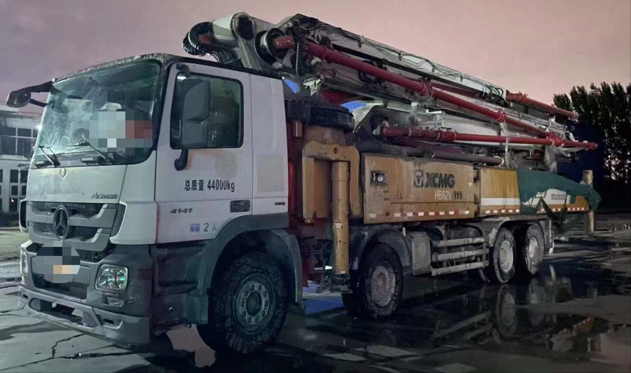 XCMG Official Hb58V Concrete Machinery 2019 Used 58m Concrete Pump Truck for Sale - Camión bomba de hormigón: foto 4 XCMG Official Hb58V Concrete Machinery 2019 Used 58m Concrete Pump Truck for Sale - Camión bomba de hormigón: foto 4