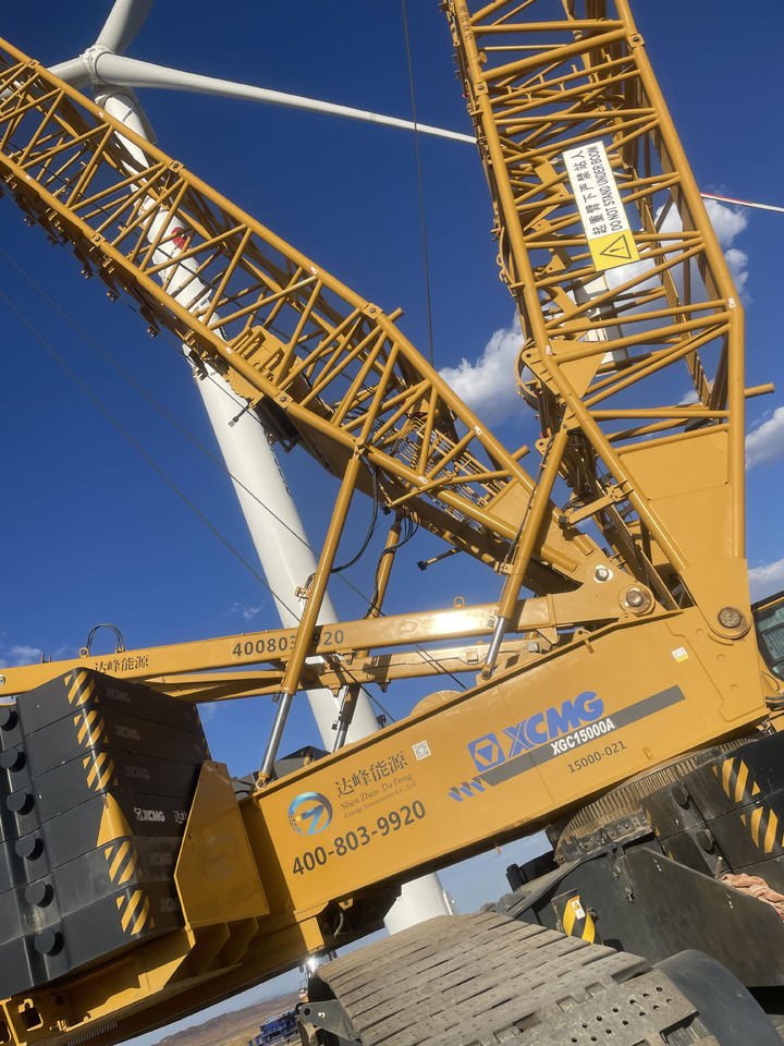 Grúa sobre orugas XCMG Official Heavy Duty Used Hydraulic Crane 1000 Ton XGC15000A Lattice Boom Tracked Crane Price: foto 6