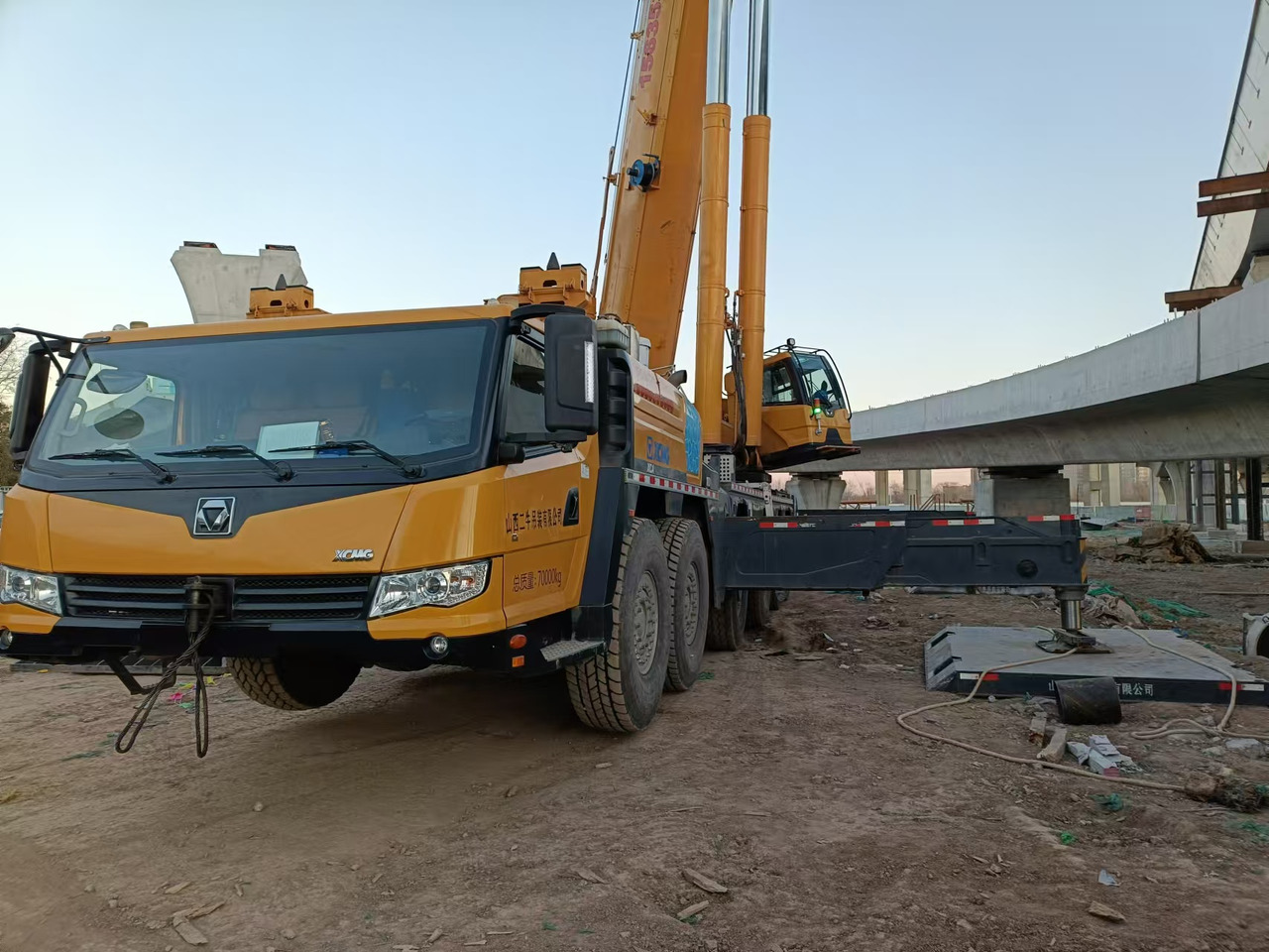 XCMG Official Used 460t All Terrain Crane XCA460 Hydraulic Truck Crane Hot Sale - Grúa todo terreno: foto 3 XCMG Official Used 460t All Terrain Crane XCA460 Hydraulic Truck Crane Hot Sale - Grúa todo terreno: foto 3