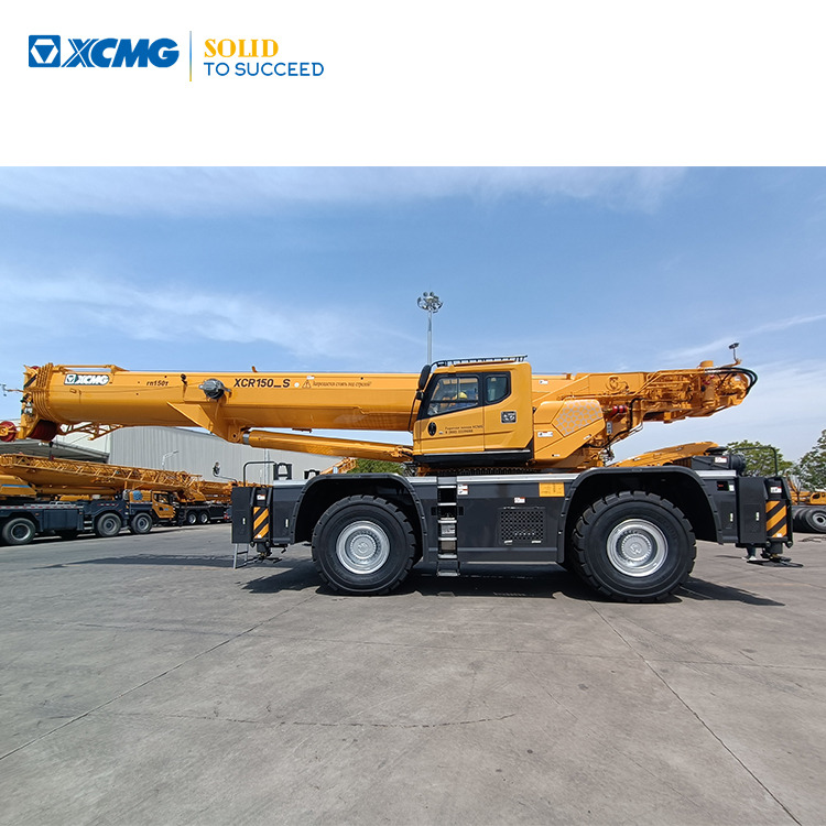 XCMG Official XCR150 Used Rough Terrain Mobile Crane 150 Ton Truck Crane Price - Grúa para terrenos difíciles: foto 1 XCMG Official XCR150 Used Rough Terrain Mobile Crane 150 Ton Truck Crane Price - Grúa para terrenos difíciles: foto 1