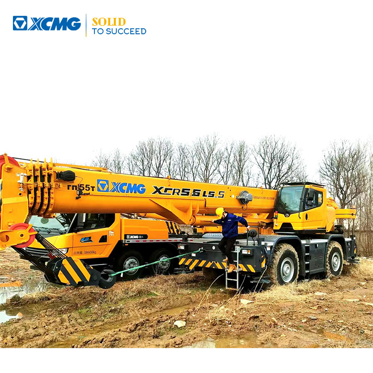 XCMG Popular Used Rough Terrain Crane XCR55L5_S 55T Hydrauli Crane Low Price - Grúa para terrenos difíciles: foto 1 XCMG Popular Used Rough Terrain Crane XCR55L5_S 55T Hydrauli Crane Low Price - Grúa para terrenos difíciles: foto 1