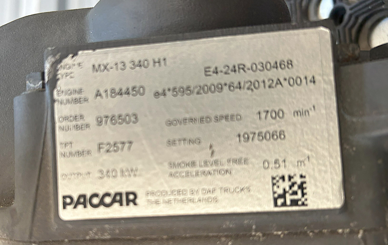 DAF COOLANT PUMP DAF XF 106 - Bomba de refrigerante: foto 2 DAF COOLANT PUMP DAF XF 106 - Bomba de refrigerante: foto 2