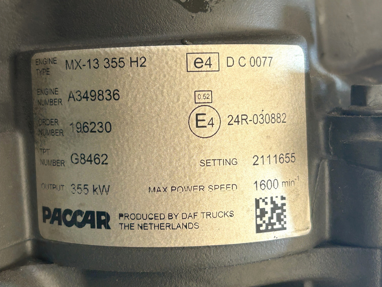 DAF DAF XF 106 480 COOLANT PUMP - Bomba de refrigerante: foto 3 DAF DAF XF 106 480 COOLANT PUMP - Bomba de refrigerante: foto 3