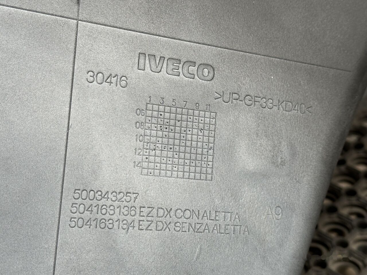 IVECO EUROCARGO RIGHT 500343257 IVECO 500343257 - Peldaño para Camión: foto 5 IVECO EUROCARGO RIGHT 500343257 IVECO 500343257 - Peldaño para Camión: foto 5