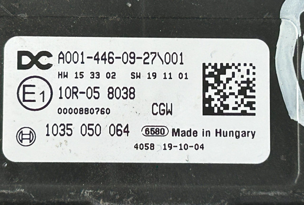 MERCEDES-BENZ ACTROS MP5 CGW A0014460927 - Unidad de control para Camión: foto 5 MERCEDES-BENZ ACTROS MP5 CGW A0014460927 - Unidad de control para Camión: foto 5