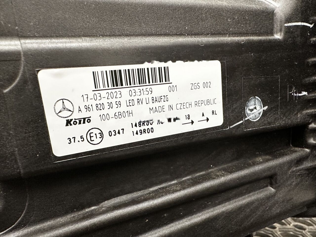 Faro delantero para Camión nuevo Mercedes-Benz LED ACTROS AROCS MP5   Mercedes-Benz ACTROS MP4: foto 8