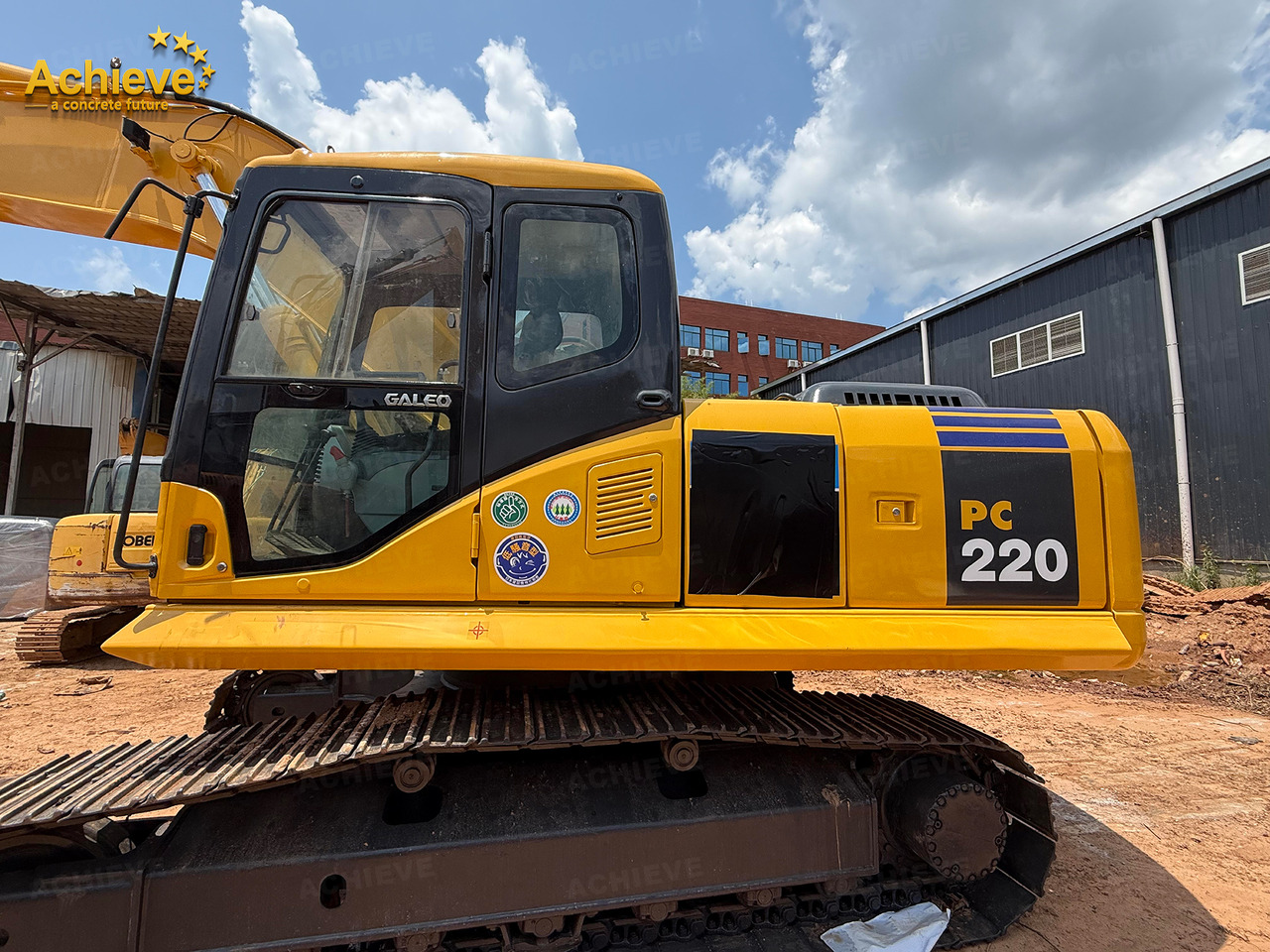 Excavadora de cadenas Komatsu PC220-8  1m³ 22tons SAA6D107E-1 110KW 400L【ACHIEVE】 TOP CONDITION!!!: foto 6