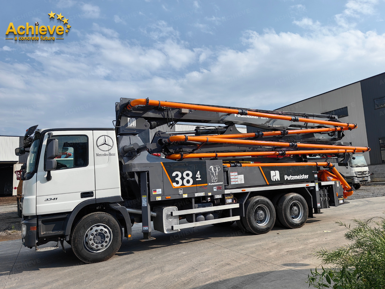 PUTZMEISTER PUTZMEISTER M38-4Z 2013 HOT SALE Mercedes-Benz【ACHIEVE】TOP CONDITION!!! - Camión bomba de hormigón: foto 4 PUTZMEISTER PUTZMEISTER M38-4Z 2013 HOT SALE Mercedes-Benz【ACHIEVE】TOP CONDITION!!! - Camión bomba de hormigón: foto 4