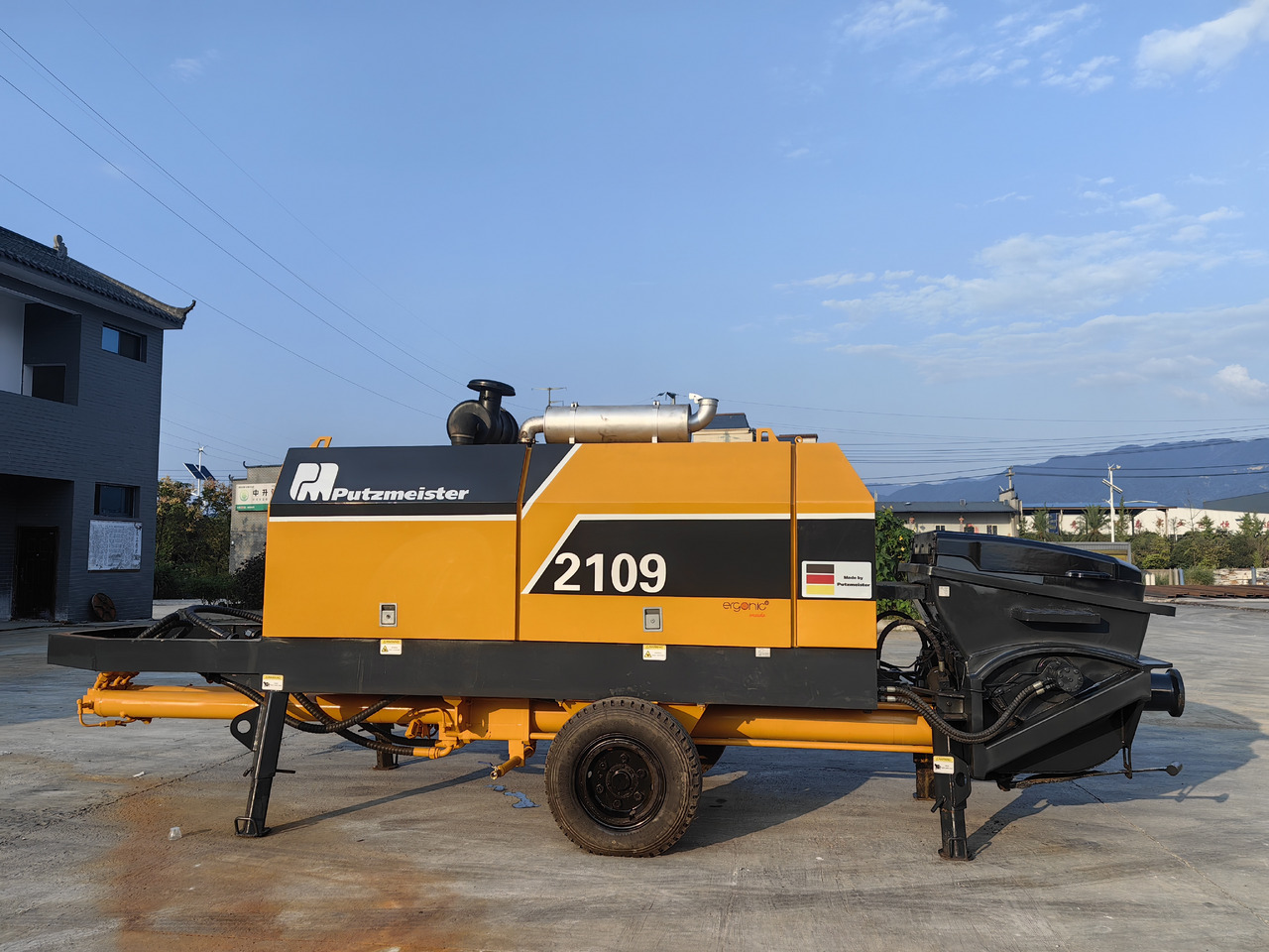 Putzmeister 2013 putzmeist BSA2109H-D Stationary concrete pump【ACHIEVE】TOP CONDITION!!! - Bomba de hormigon estacionaria: foto 1 Putzmeister 2013 putzmeist BSA2109H-D Stationary concrete pump【ACHIEVE】TOP CONDITION!!! - Bomba de hormigon estacionaria: foto 1