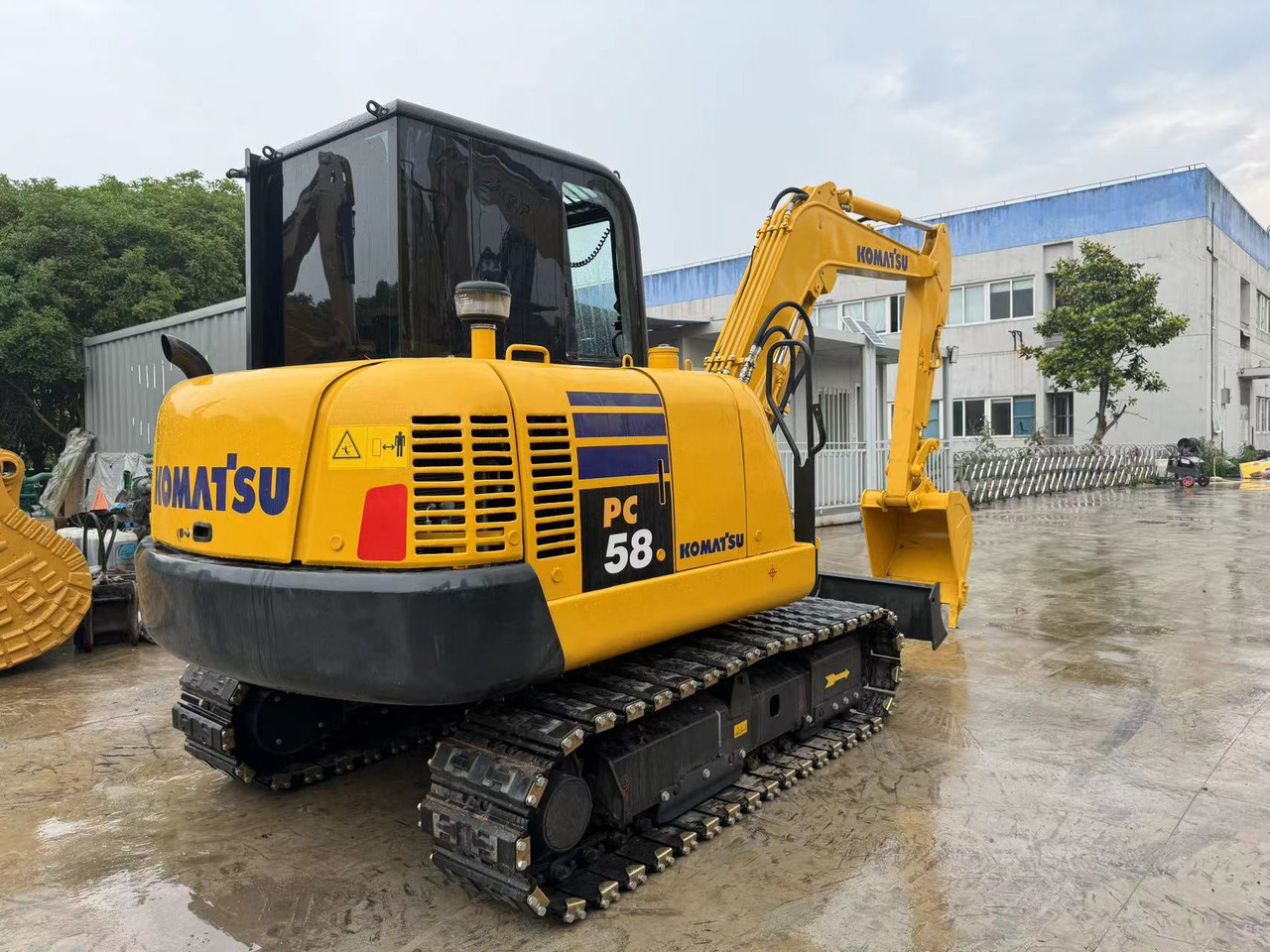 Komatsu PC58, PC56, PC55 Small Excavator With Rubber Tracks - Excavadora de cadenas: foto 5 Komatsu PC58, PC56, PC55 Small Excavator With Rubber Tracks - Excavadora de cadenas: foto 5