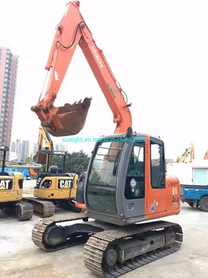 Slightly Used 7 Ton Japanese Excavator Original Hitachi Zx70 Mini Digger with Quick Hitch for Sale - Excavadora de cadenas: foto 1 Slightly Used 7 Ton Japanese Excavator Original Hitachi Zx70 Mini Digger with Quick Hitch for Sale - Excavadora de cadenas: foto 1