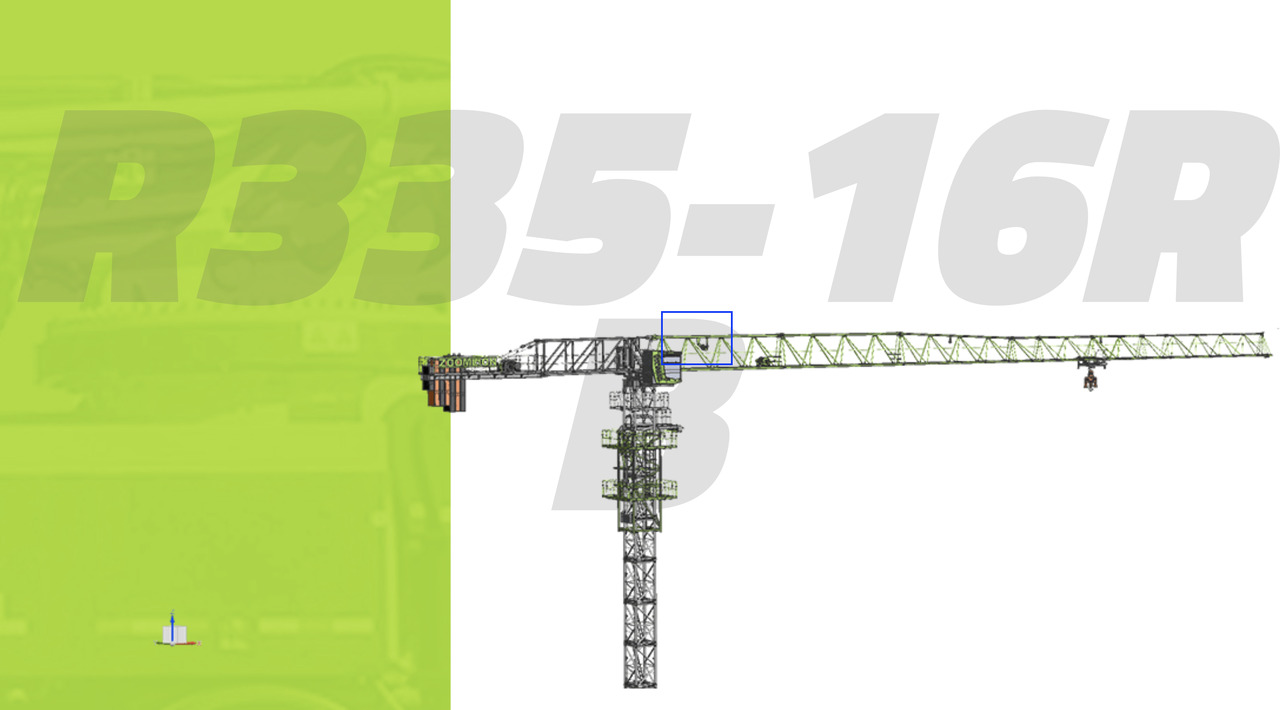 ZOOMLION R335.16RB - Grúa torre: foto 1 ZOOMLION R335.16RB - Grúa torre: foto 1