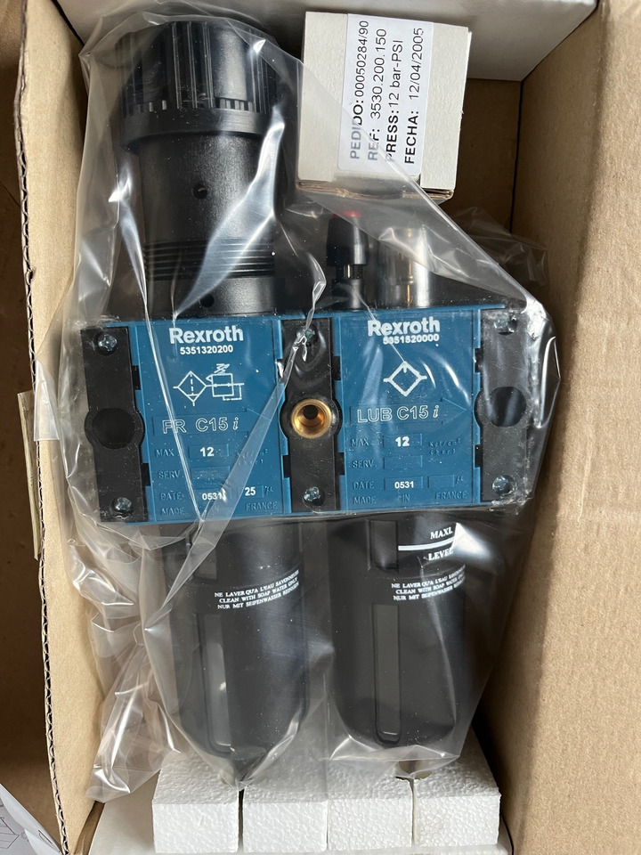 REXROTH Service unit 5351 024 000 5351024000 - Recambio para Maquinaria de construcción: foto 1 REXROTH Service unit 5351 024 000 5351024000 - Recambio para Maquinaria de construcción: foto 1