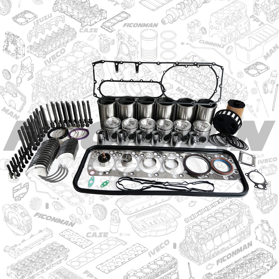 FPT IVECO CASE Cursor9 Euro 6 F2CFE612 A/B/D ENGINE OVERHAUL 8094279 - Kit de reparación de motores para Camión: foto 1 FPT IVECO CASE Cursor9 Euro 6 F2CFE612 A/B/D ENGINE OVERHAUL 8094279 - Kit de reparación de motores para Camión: foto 1