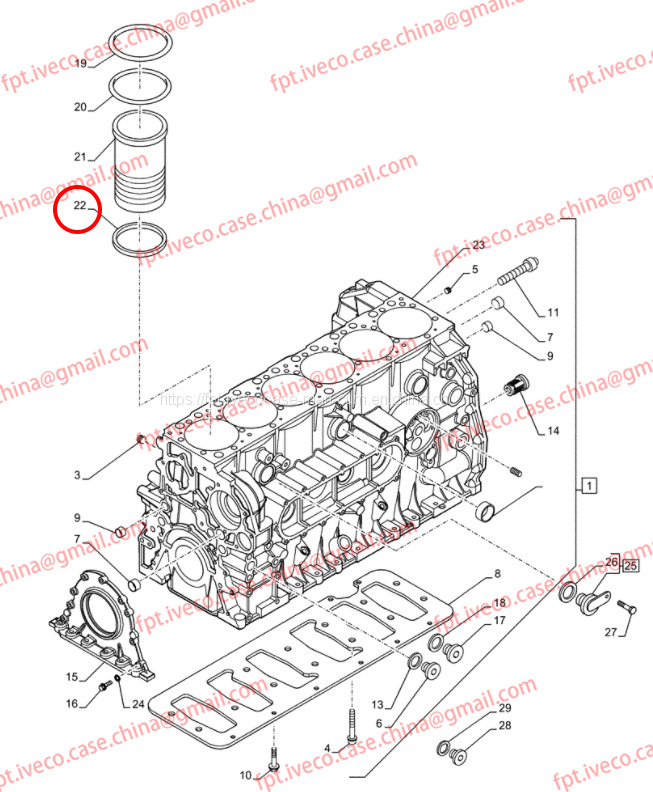 FPT IVECO CASE Cursor9 F2CFE614A*B041/F2CGE614F*V004 5802431166 CYLINDER LINER WASHER0.08mm/0.1mm/0.12mm/0.14mm/504128648 504128649 504128650 504128651 - Pistones/ Anillos/ Bujes para Camión: foto 2 FPT IVECO CASE Cursor9 F2CFE614A*B041/F2CGE614F*V004 5802431166 CYLINDER LINER WASHER0.08mm/0.1mm/0.12mm/0.14mm/504128648 504128649 504128650 504128651 - Pistones/ Anillos/ Bujes para Camión: foto 2