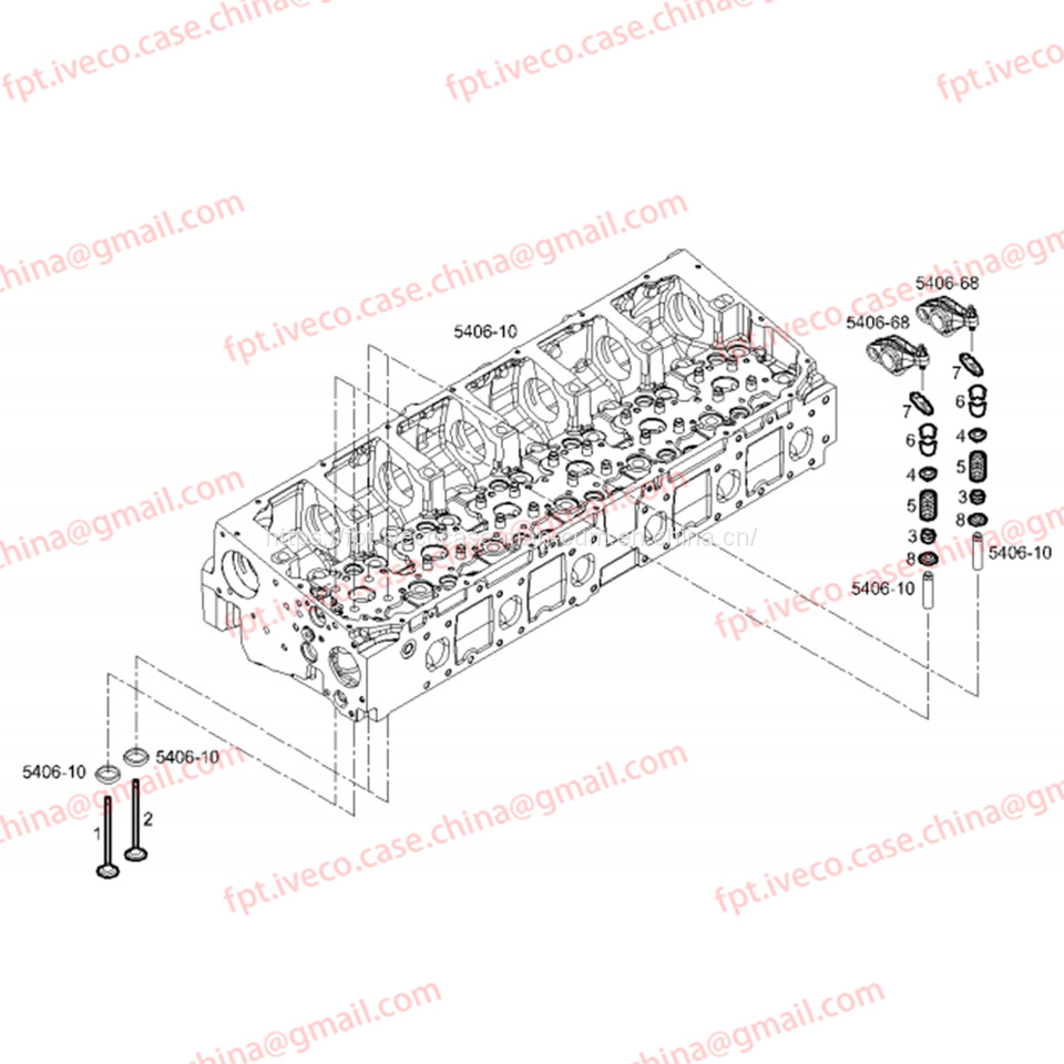 FPT IVECO CASE Cursor9Bus F2CFE612D*J231/F2CFE612A*J098 5802748674 VALVE BRIDGE 5802181962 - Válvula para Autobús: foto 4 FPT IVECO CASE Cursor9Bus F2CFE612D*J231/F2CFE612A*J098 5802748674 VALVE BRIDGE 5802181962 - Válvula para Autobús: foto 4