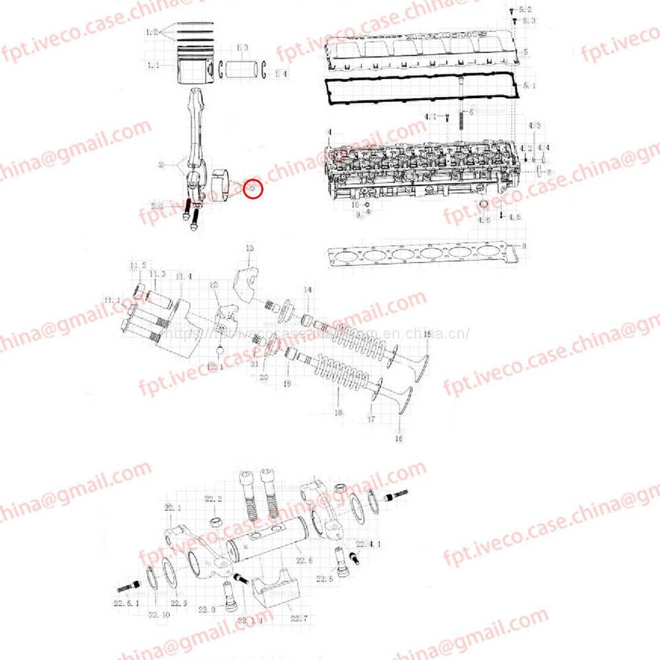 MAN D2066 Connecting rod bearing 02410-6698 - Cojinete de motor: foto 1 MAN D2066 Connecting rod bearing 02410-6698 - Cojinete de motor: foto 1