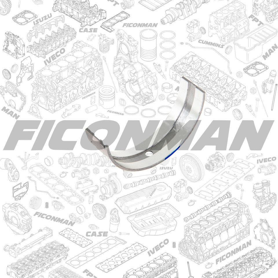 Ford Ford Trucks F-MAX ECOTORQ 9L BRG CSHAFT MN UPR BLUE T163986 6C466333AAA - Cojinete de motor para Camión: foto 2 Ford Ford Trucks F-MAX ECOTORQ 9L BRG CSHAFT MN UPR BLUE T163986 6C466333AAA - Cojinete de motor para Camión: foto 2