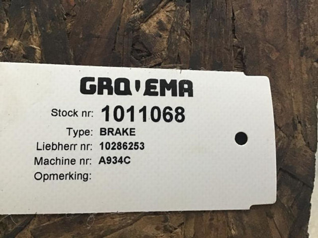 Liebherr Brake - Tambores de freno: foto 3 Liebherr Brake - Tambores de freno: foto 3