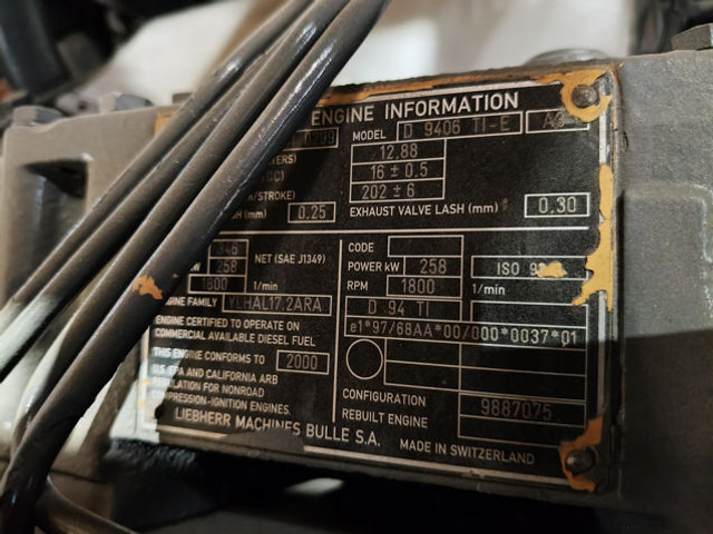 Motor Liebherr D9406TI-E: foto 8