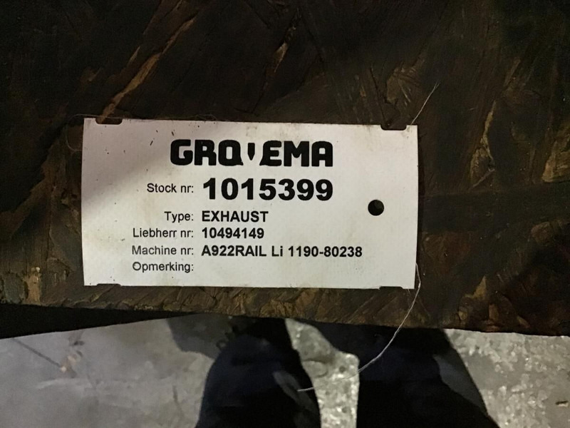 Liebherr Exhaust - Silenciador: foto 2 Liebherr Exhaust - Silenciador: foto 2