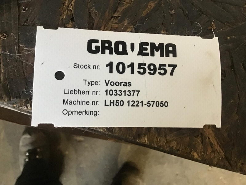 Liebherr Frontaxle - Eje delantero: foto 1 Liebherr Frontaxle - Eje delantero: foto 1