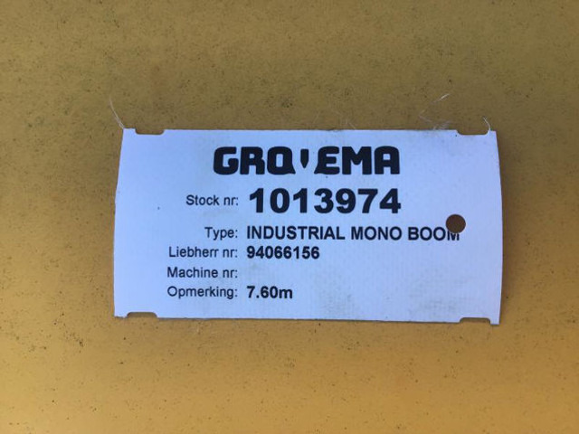 Liebherr Industrial Boom - Carrocería y exterior: foto 4 Liebherr Industrial Boom - Carrocería y exterior: foto 4