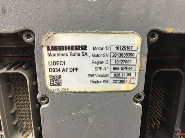 Liebherr Motor Control Device - Unidad de control: foto 4 Liebherr Motor Control Device - Unidad de control: foto 4