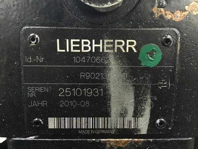 Liebherr Pump - Bomba hidráulica: foto 4 Liebherr Pump - Bomba hidráulica: foto 4