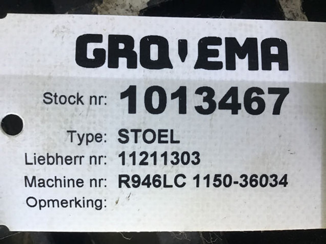 Liebherr Seating - Asiento: foto 5 Liebherr Seating - Asiento: foto 5