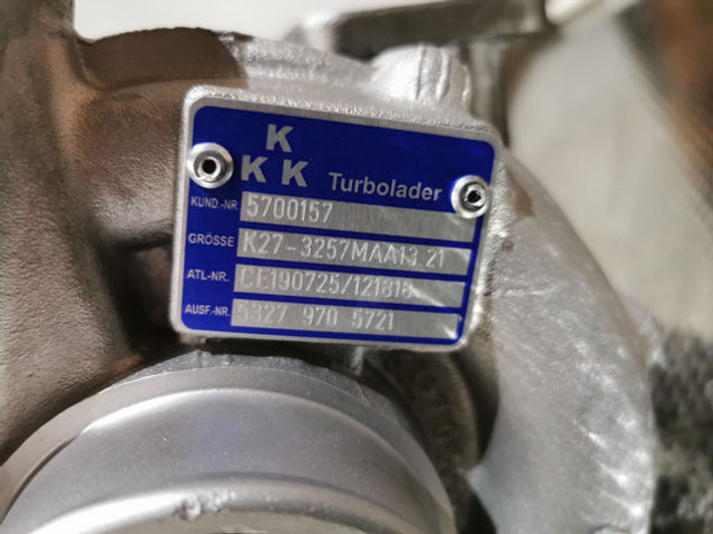 Turbocompresor Liebherr Turbocharger K27: foto 7
