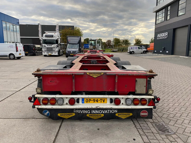 Broshuis 2 Connect 5 AKCC / 5 Axles / 3x Steering / 3x Lift Axle - Semirremolque portacontenedore/ Intercambiable: foto 2 Broshuis 2 Connect 5 AKCC / 5 Axles / 3x Steering / 3x Lift Axle - Semirremolque portacontenedore/ Intercambiable: foto 2