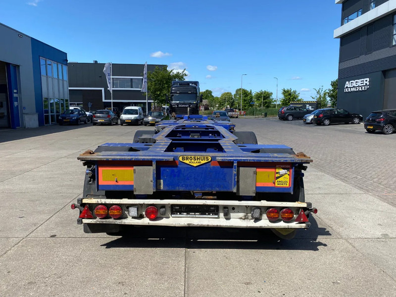 Broshuis 2Connect 2AKCC / 4 Axles / 3x Steering Axle / 2x Lift Axle - Semirremolque portacontenedore/ Intercambiable: foto 2 Broshuis 2Connect 2AKCC / 4 Axles / 3x Steering Axle / 2x Lift Axle - Semirremolque portacontenedore/ Intercambiable: foto 2