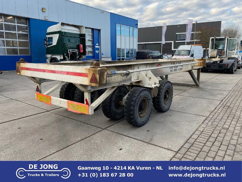 Semirremolque portacontenedore/ Intercambiable Buiscar HD 36 / 36 Ton / 20 FT - 30 FT / Skeletal / Port Trailer: foto 1