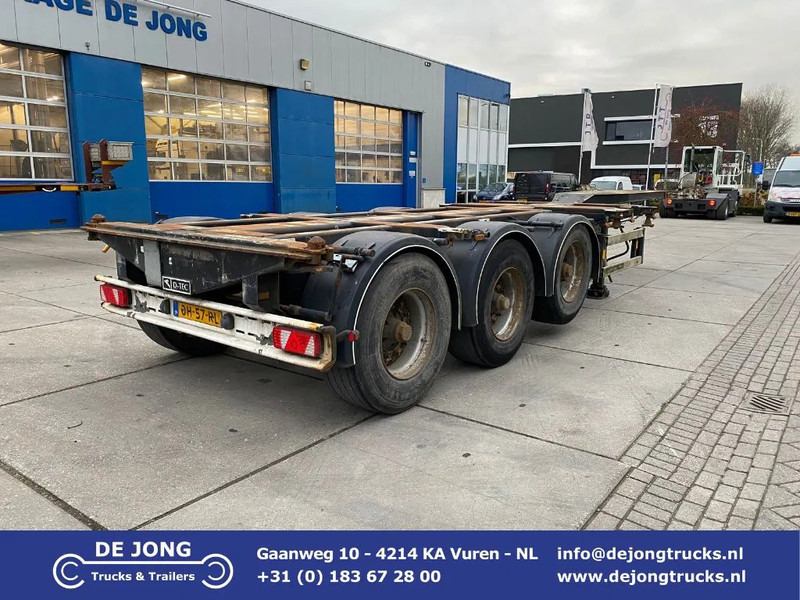 D-Tec FT-43-03V / Flexitrailer / 2x Extendable / BPW / 1x Lift Axle - Semirremolque portacontenedore/ Intercambiable: foto 1 D-Tec FT-43-03V / Flexitrailer / 2x Extendable / BPW / 1x Lift Axle - Semirremolque portacontenedore/ Intercambiable: foto 1