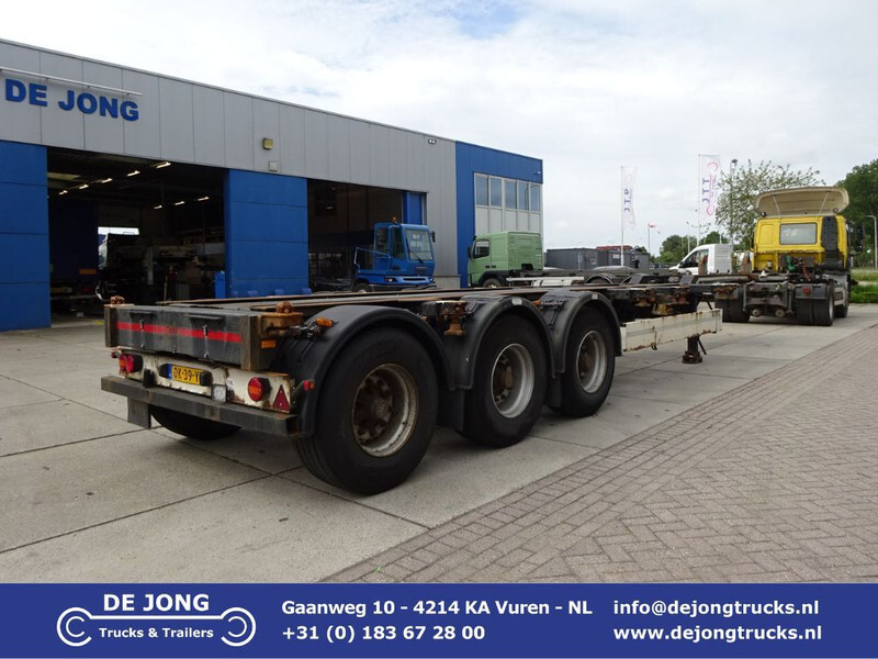 Kögel SW24 Container Chassis / 2x Extendable / BPW + Drum - Semirremolque portacontenedore/ Intercambiable: foto 1 Kögel SW24 Container Chassis / 2x Extendable / BPW + Drum - Semirremolque portacontenedore/ Intercambiable: foto 1